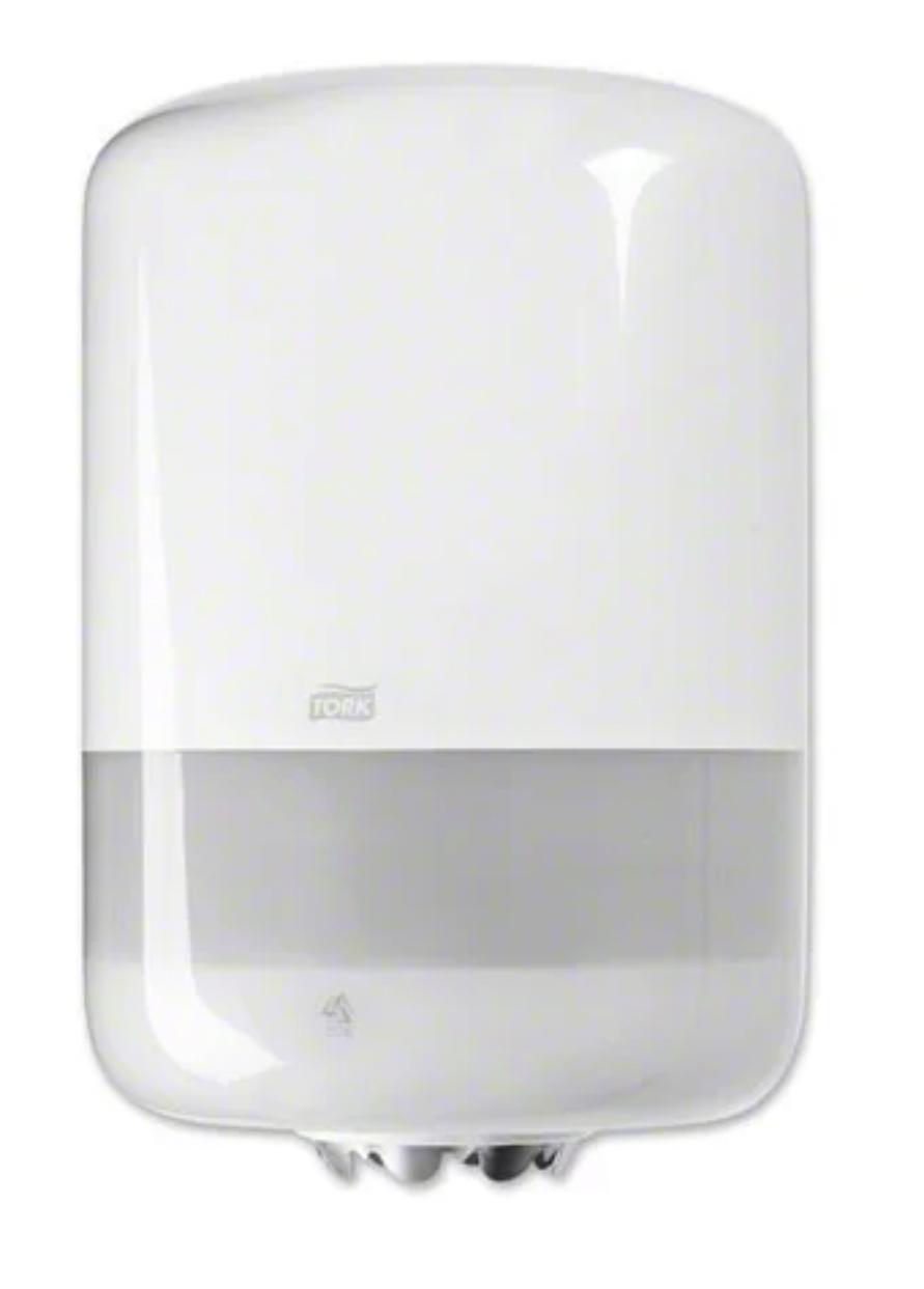 Distributeur TORK à dévidage central (Blanc)