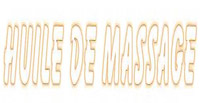 Huile de massage