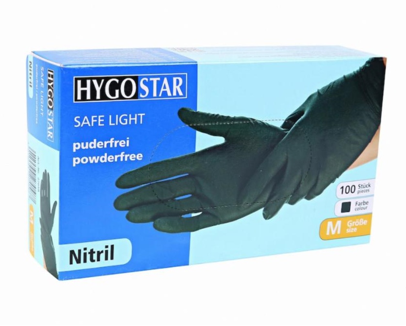 Gants Nitrile non poudré (Carton)