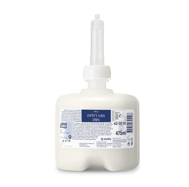 Savon liquide Tork premium doux mini