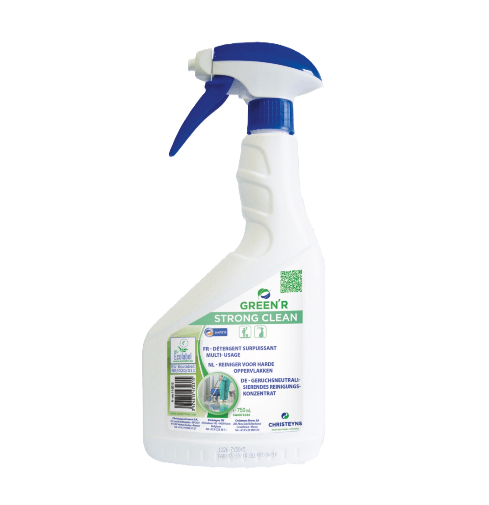 GREEN’R Strong Clean (1 pce 750 ml)
