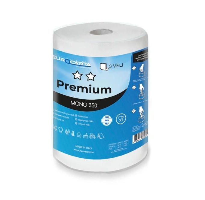 Rouleau de papier pure cellulose