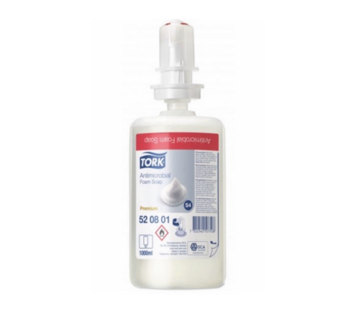Savon Tork mousse antibactériel 1 litre
