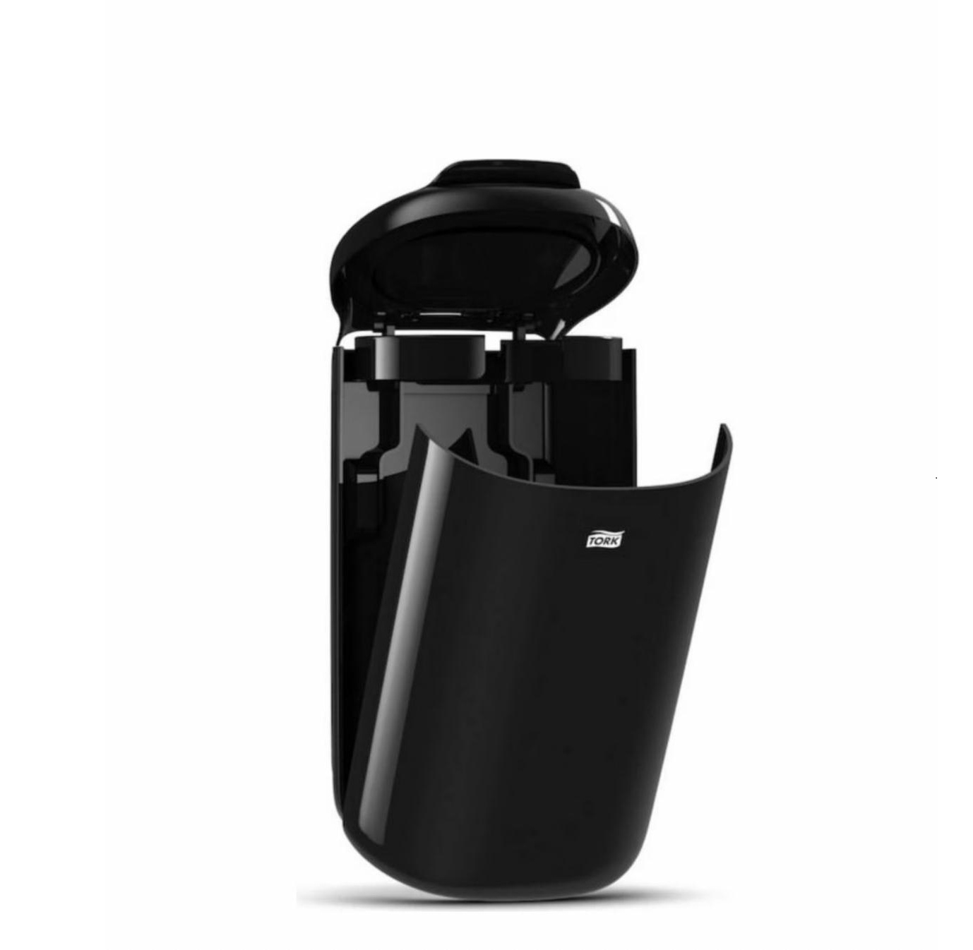 Poubelle Lady box 5 litres avec couvercle (Noir)