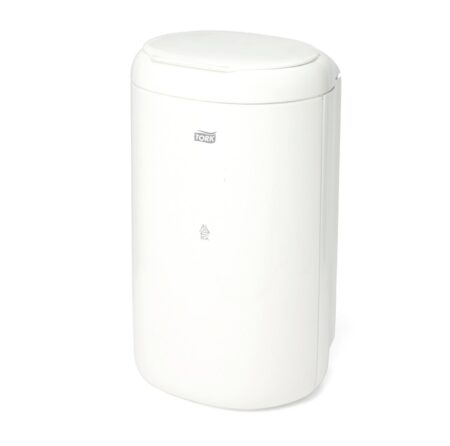 Poubelle Lady box 5 litres avec couvercle (Blanc)