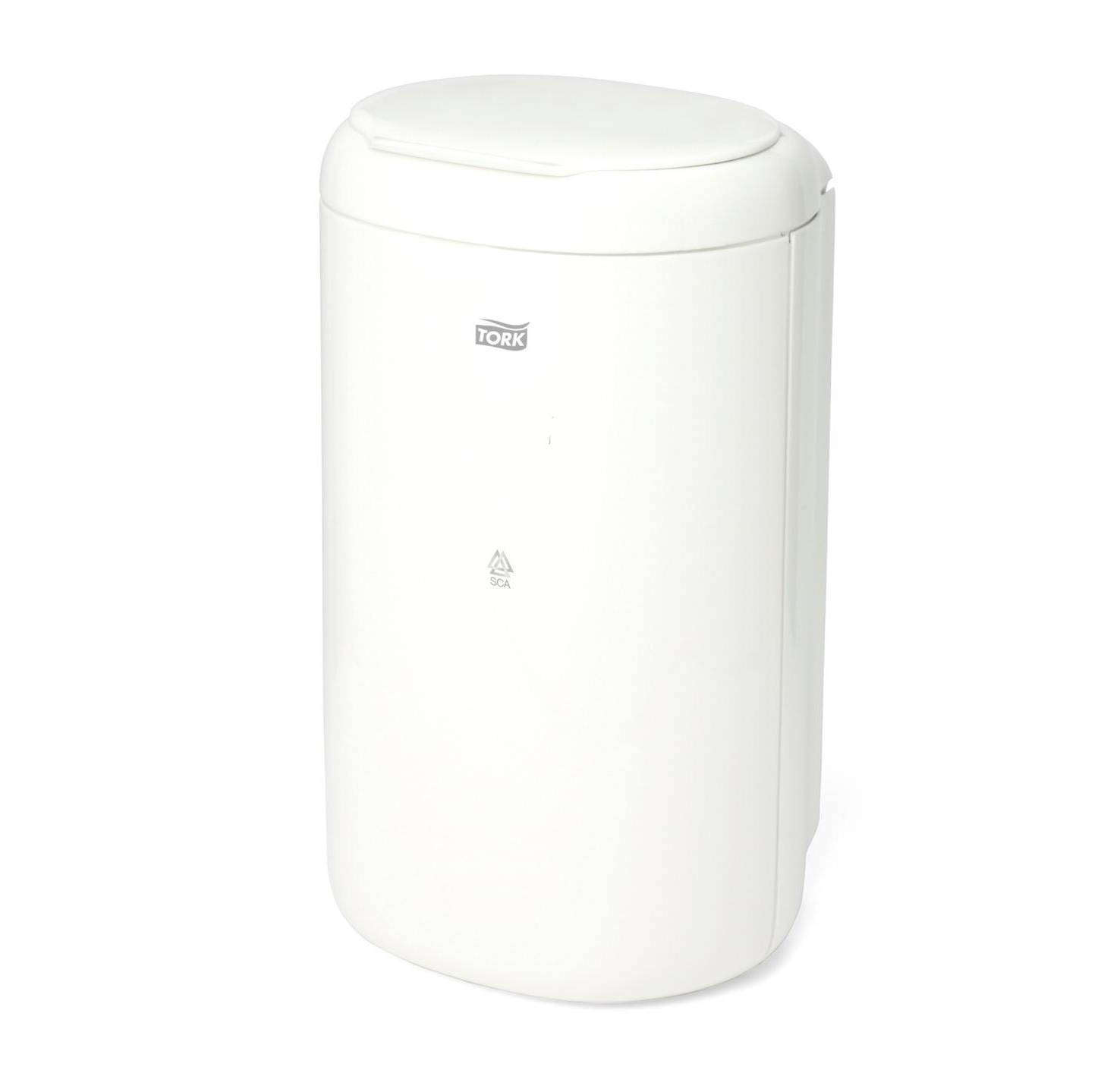 Poubelle Lady box 5 litres avec couvercle (Blanc)